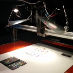 UCSD CISA3 testing their new scanner on the Pigments checker