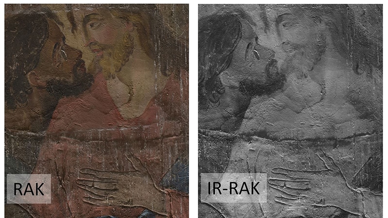 raking light mural paintings