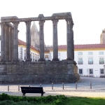 The Diana's Temple in Evora