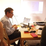 Multispectral Imaging Training. Neighborhood Preservation Center, New York City.