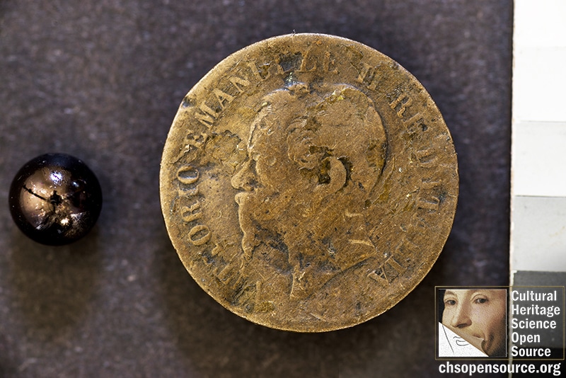 RTI photography of ancient coins CHSOS