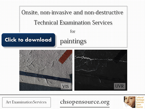 Technical examination services for easel paintings