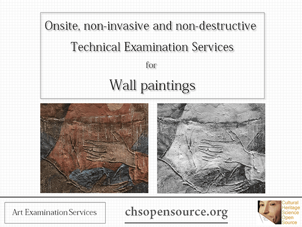 Technical examination services for wall paintings