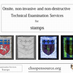 stamps, prints, drawings, manuscripts Technical examination