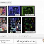 stamps, prints, drawings, manuscripts Technical examination