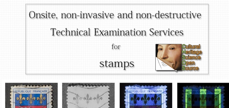 Technical examination services for stamps header