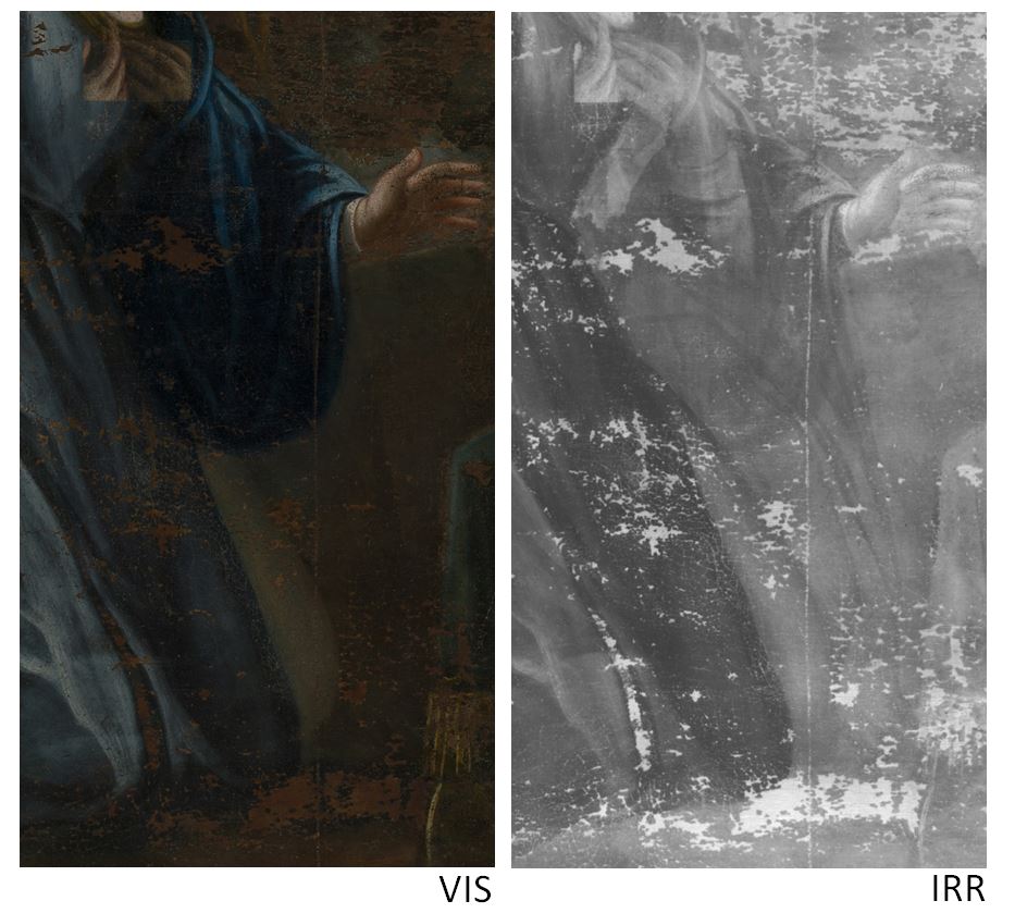 Techniques to reveal hidden paintings: X-Radiography, infrared photography and infrared reflectography