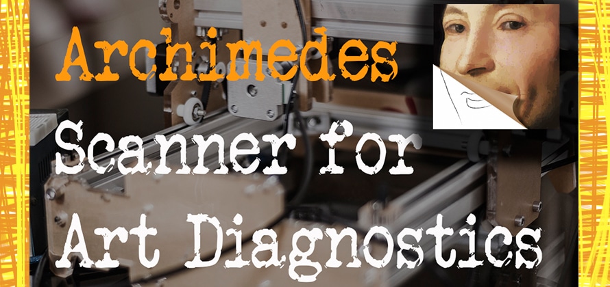 Archimedes scanner for art