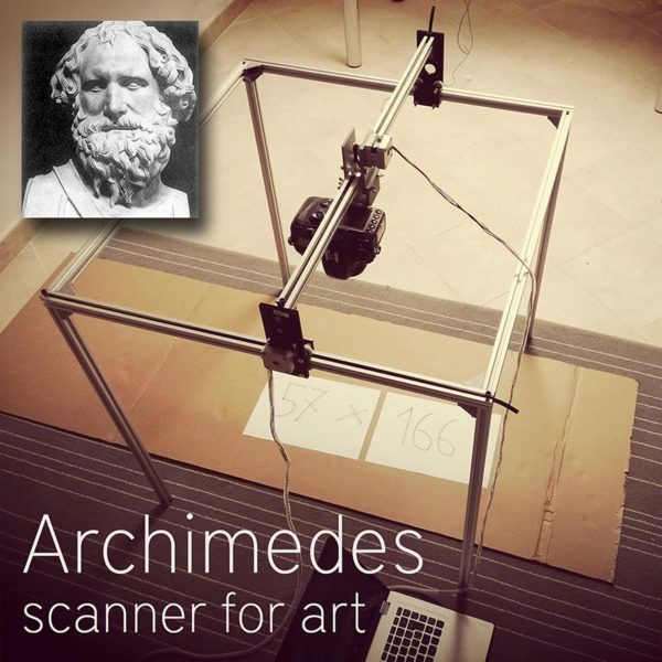 archimedes scanner for art