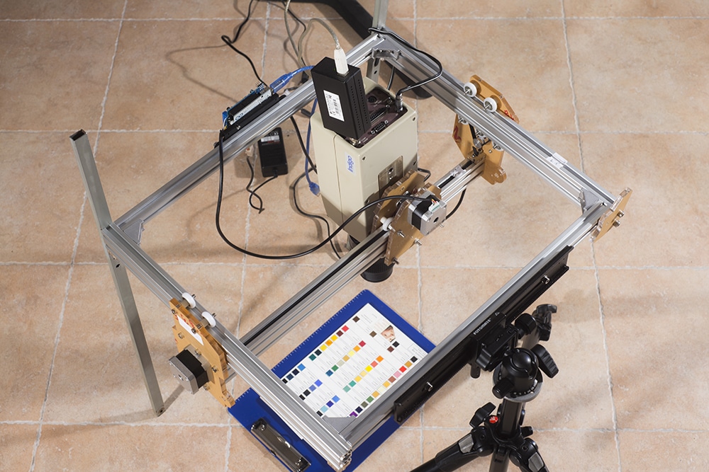 scanner for art diagnostics Archimedes