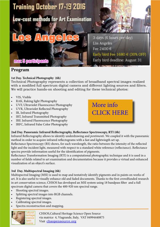Training October 2016 Los Angeles Program