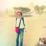 CHSOS training in Qatar museum of islamic art Reflectance spectroscopy for art
