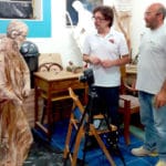 Technical Examination of St. Elijah's statue in Comiso, Sicily