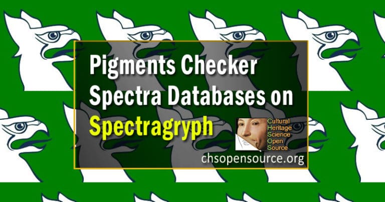pigments checker database spectragryph