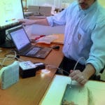 reflectance spectroscopy for paper conservation, National Archives The Netherlands