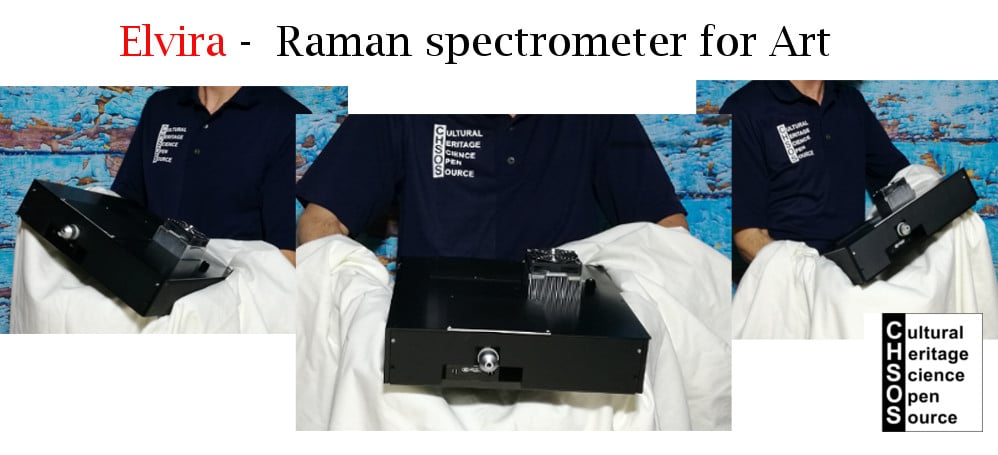 Raman spectrometer for Art Examination