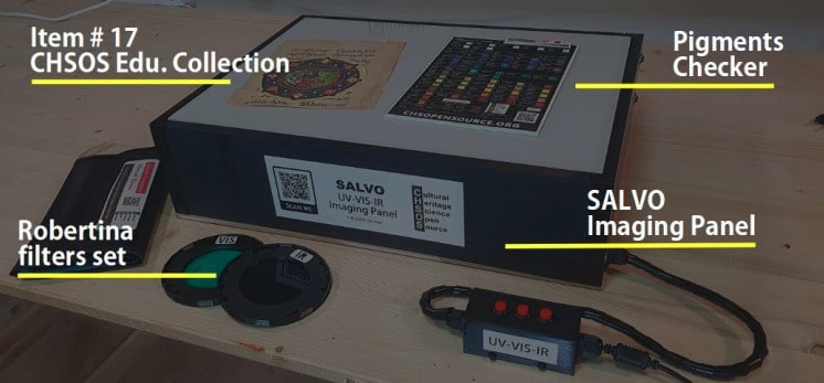 transmitted infrared photography with salvo-imaging-panel