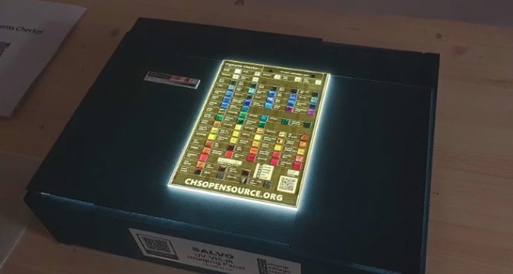 transmitted infrared photography with salvo-imaging-panel