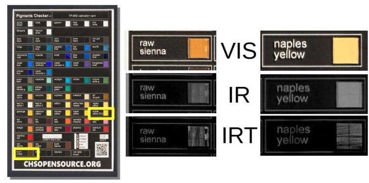 transmitted infrared photography with salvo-imaging-panel