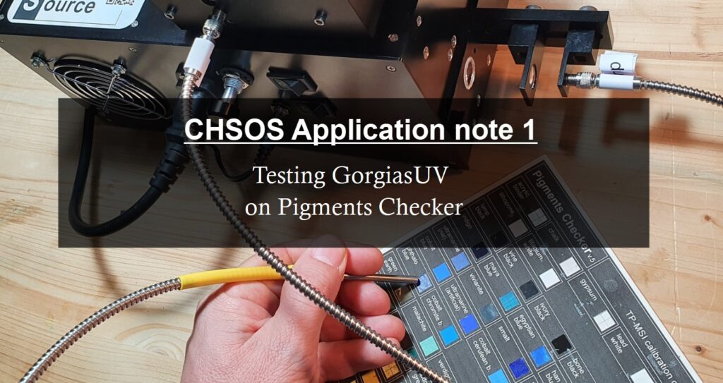 Testing GorgiasUV on Pigments Checker