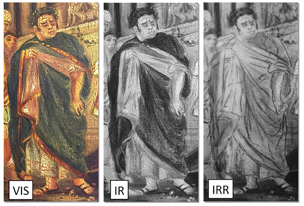 infrared reflectography for art examination