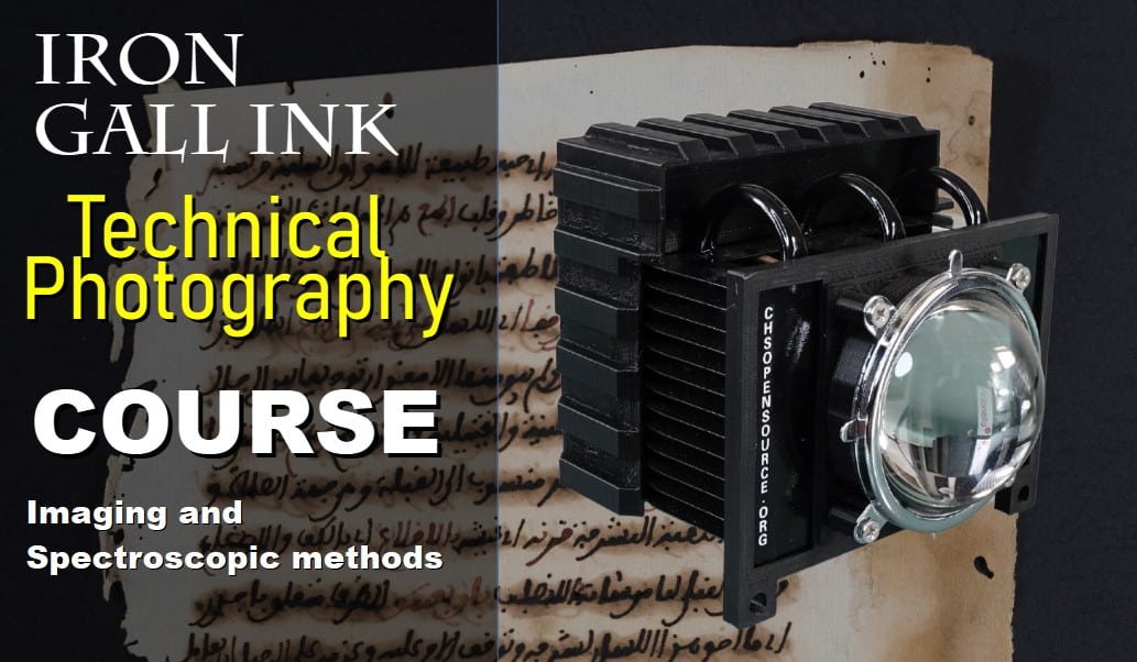 Course - Iron Gall Ink - Technical Photography