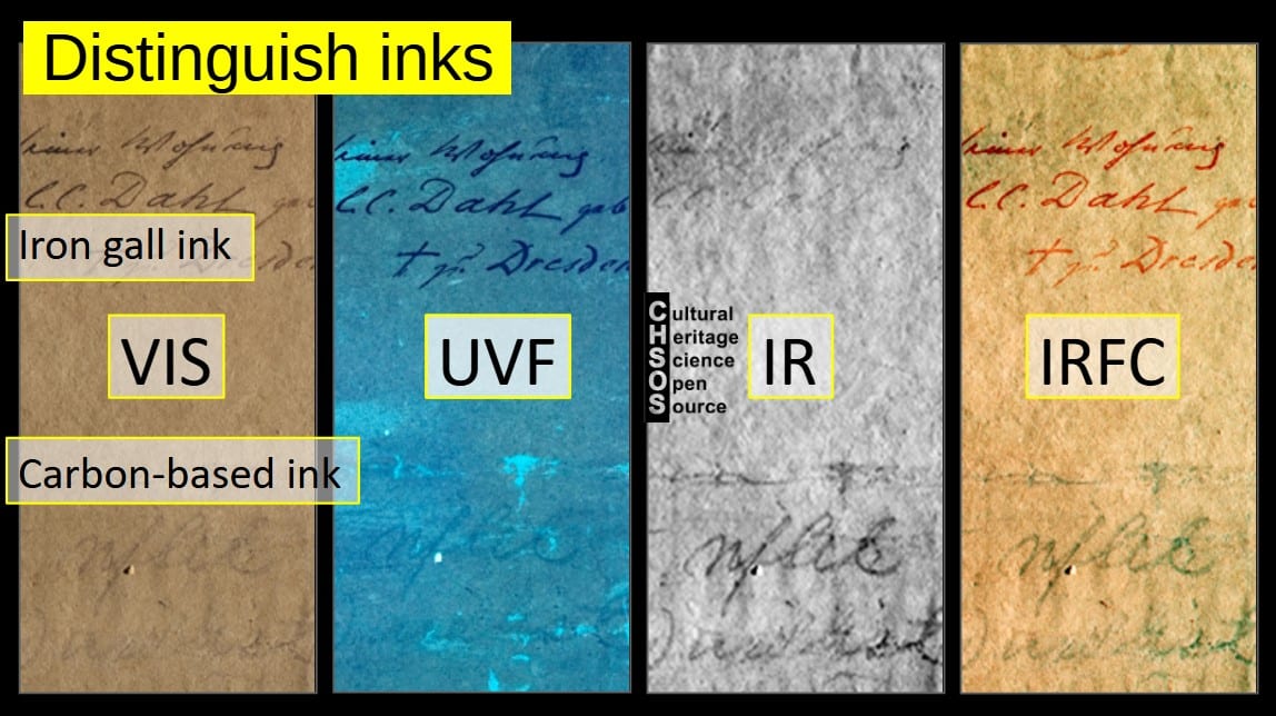 Course - Iron Gall Ink - Technical Photography