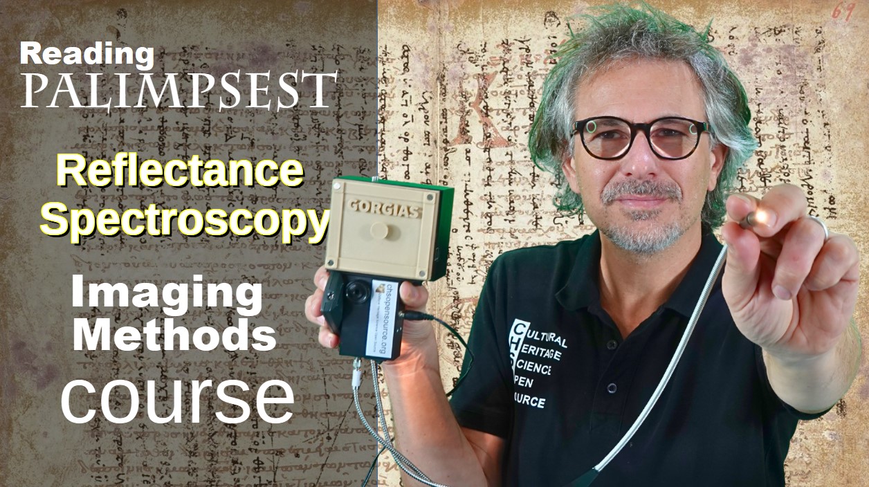 Course - Reading Palimpsests - reflectance spectroscopy