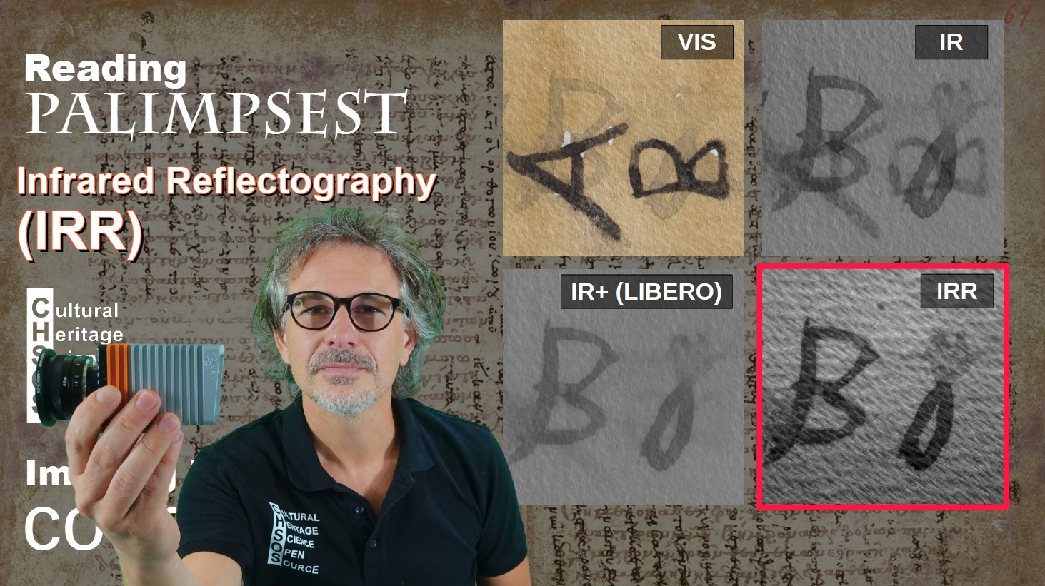 Course - Reading Palimpsests - infrared reflectography