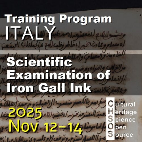 Scientific Examination of Iron Gall Ink 2025