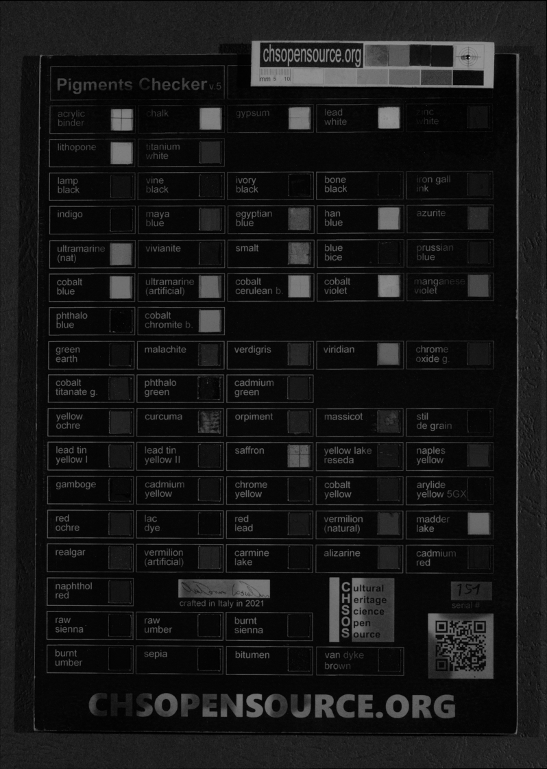 pigments checker standard ultraviolet reflected uvr