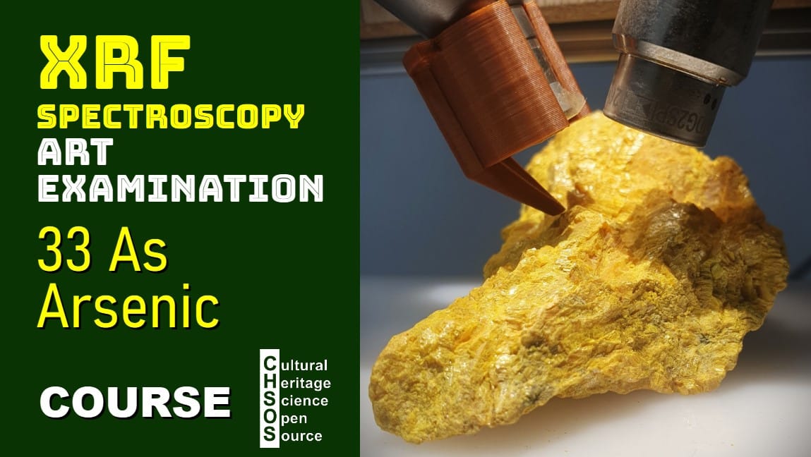 XRF Spectroscopy for Art Examination - ARSENIC