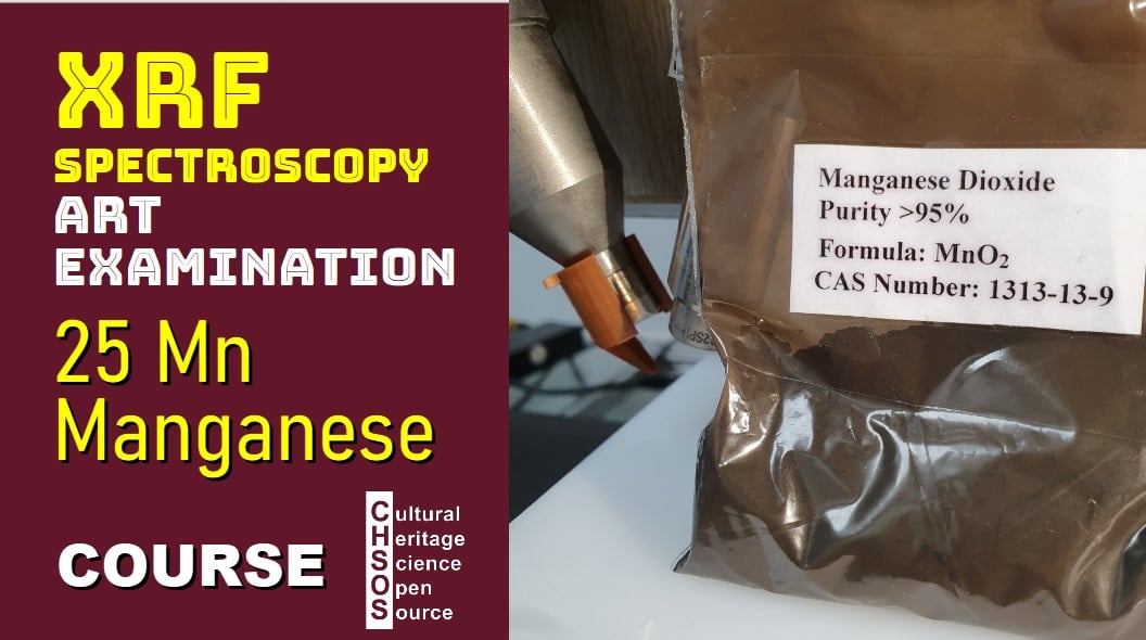 XRF Spectroscopy for Art Examination - MANGANESE