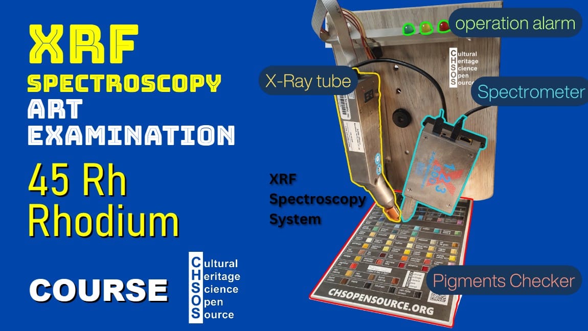 XRF Spectroscopy for Art Examination - RHODIUM