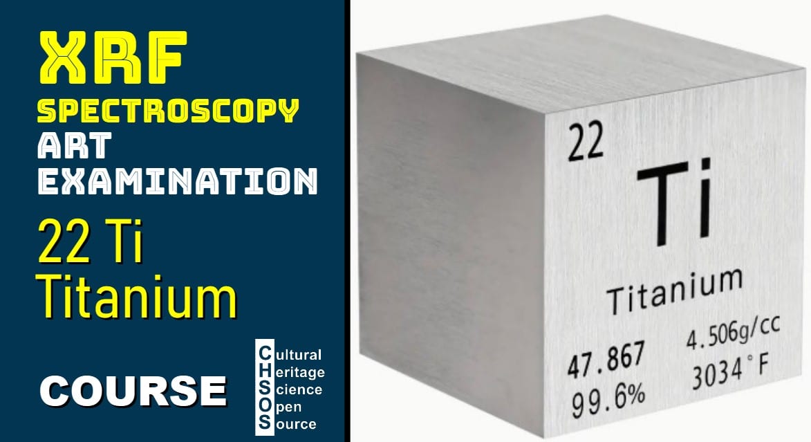 XRF Spectroscopy for Art Examination - TITANIUM