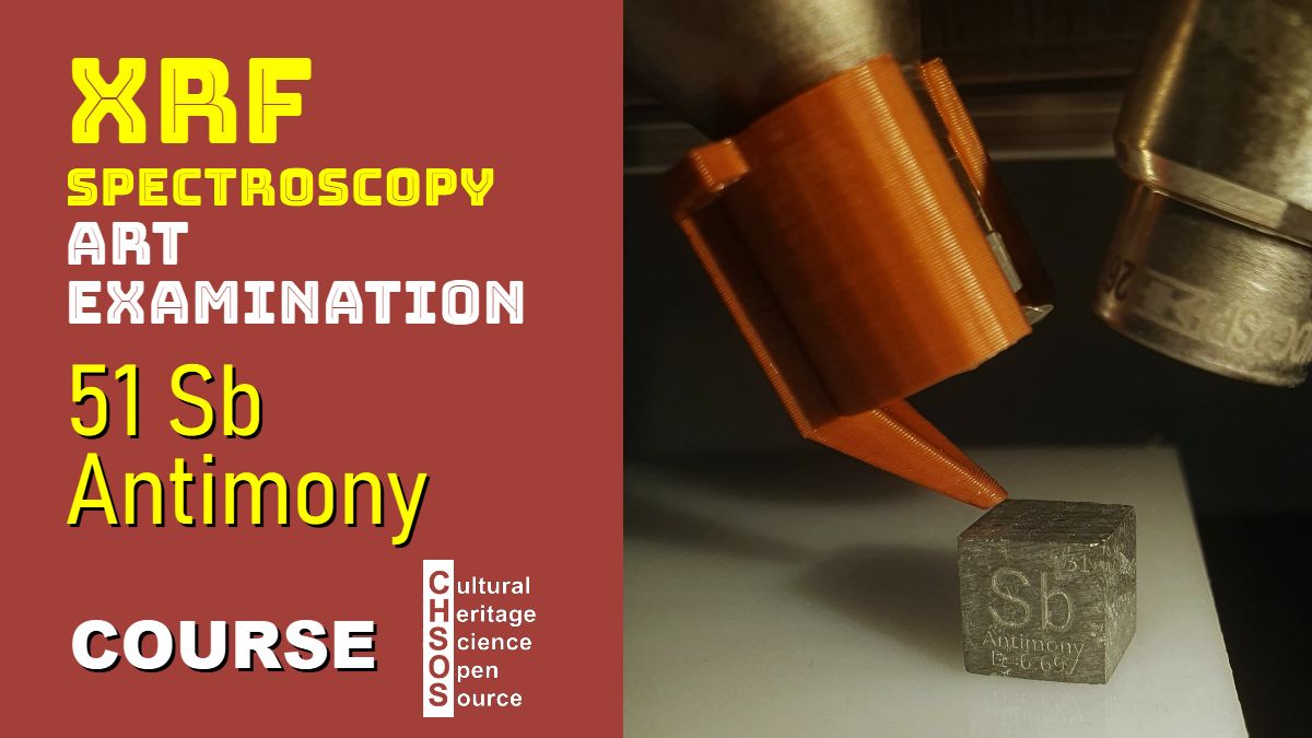 XRF Spectroscopy for Art Examination - ANTIMONY