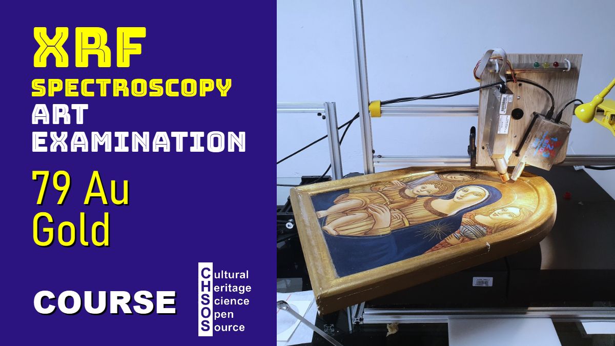 XRF Spectroscopy for Art Examination - GOLD