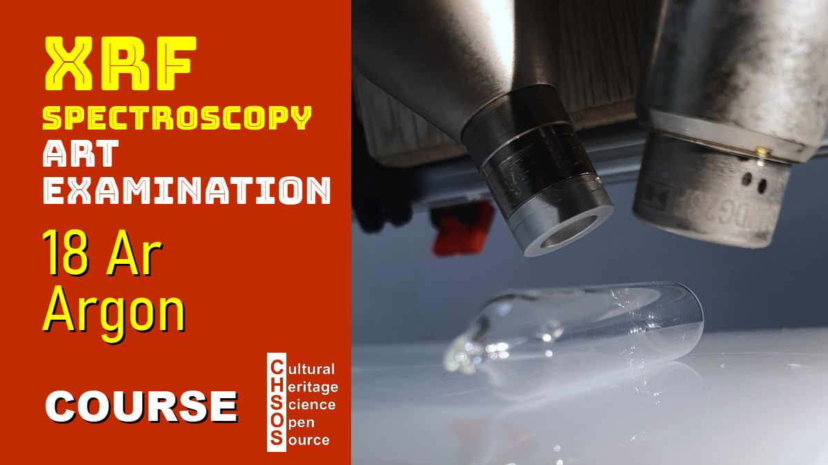 XRF Spectroscopy for Art Examination - ARGON