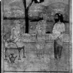 19th-century Sikh school miniature painting irt