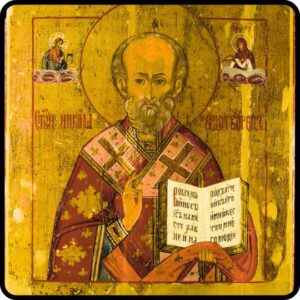 19th-century icon Saint Nicholas