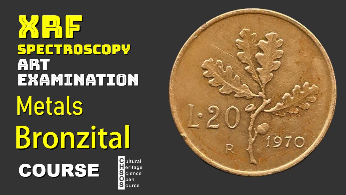 XRF Spectroscopy for Art Examination - Metals - bronzital