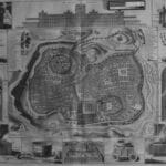 ir historical print map jerusalem