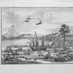 ir - 17th-century print of the island of Seram in the Moluccas