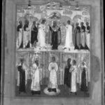 19th-century icon “Feast of the Pokrov (Protection) of the Veil of the Mother of God” IR