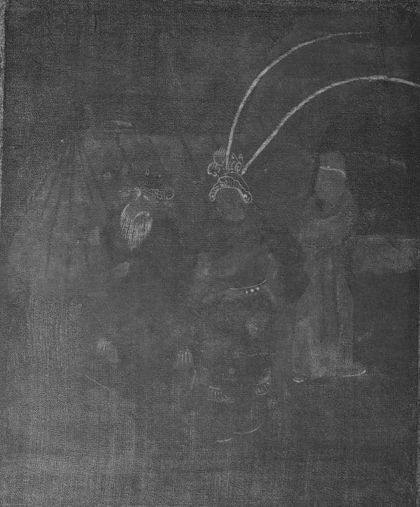Early 20th century Chinese painting on silk UVR