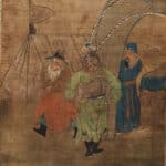 Early 20th century Chinese painting on silk