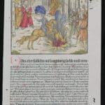 16th-century woodcut leaf from the Romische Historie VIS