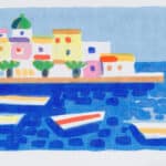 20th-century serigraph print - vis