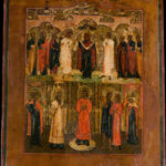 19th-century icon “Feast of the Pokrov (Protection) of the Veil of the Mother of God” VIS