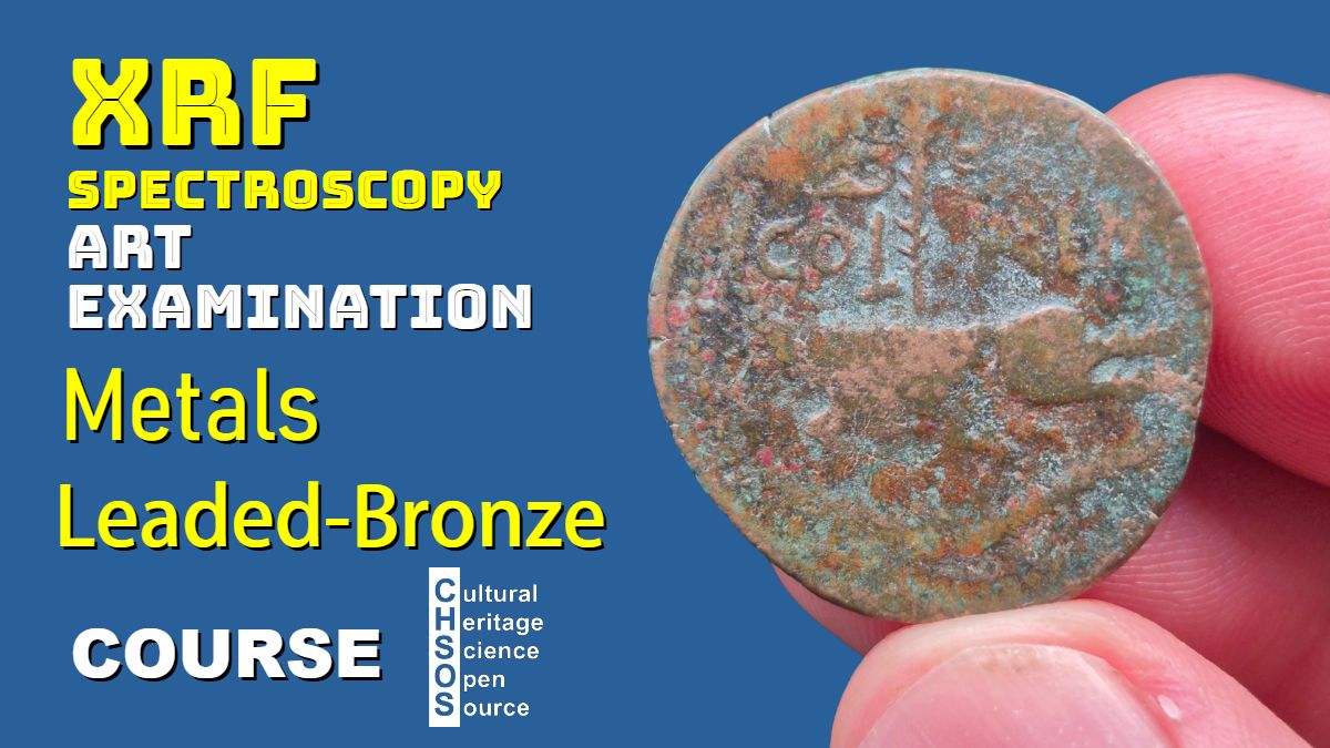 XRF Spectroscopy for Art Examination - leaded-bronze